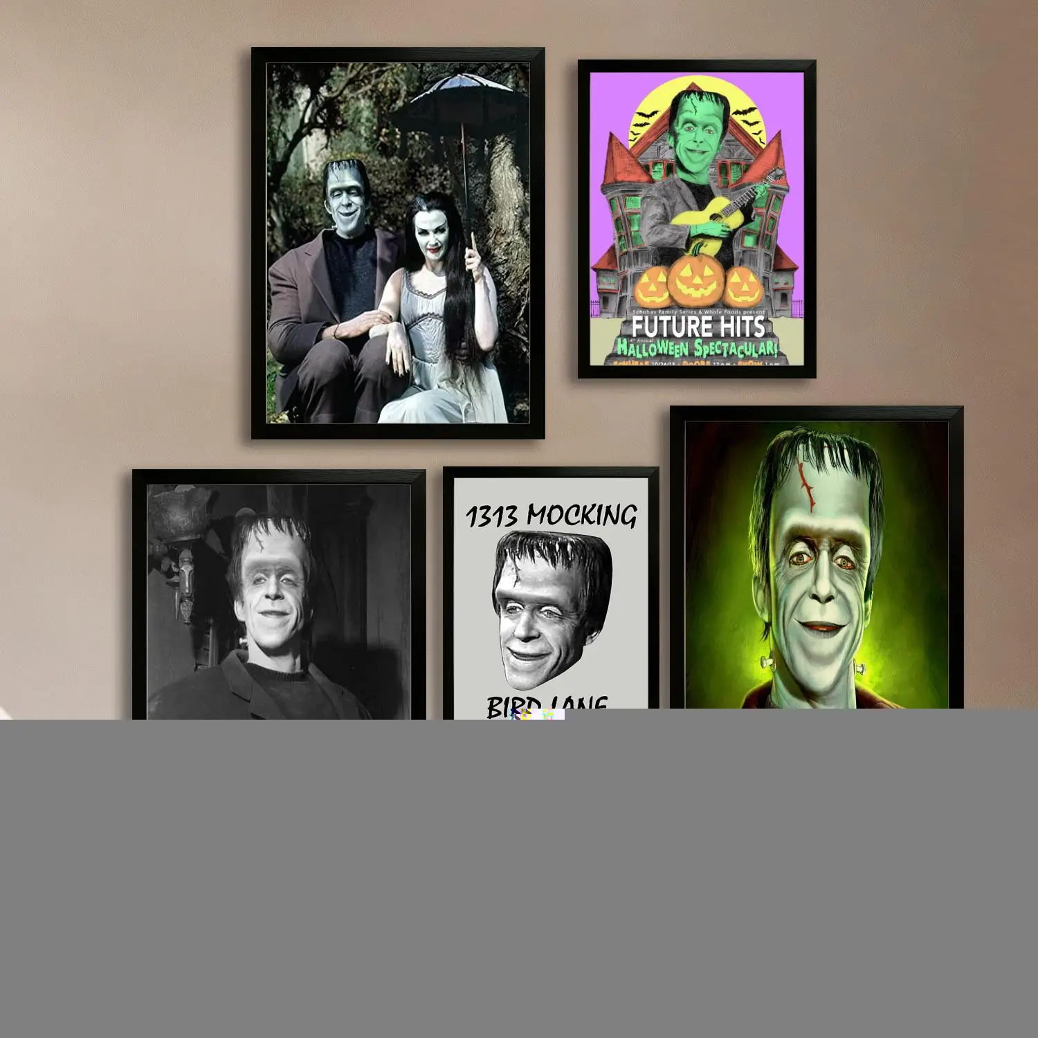 Herman Munster актер холст художественный постер и настенная картина печать