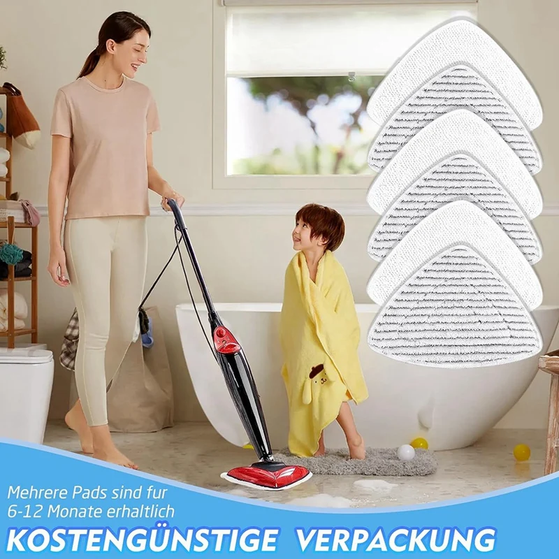 10 шт. сменные чехлы для пароочистителя аксессуары Vileda и Steam Plus