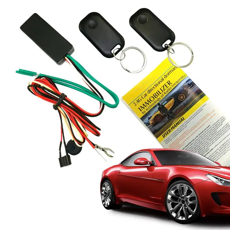 

Car Anti-Theft Alarm Wireless 2.4GHZ Immobilizer Auto Lock Signal Sensing Within 2 Meters Alarm System For Suv Off-Road Vehicle