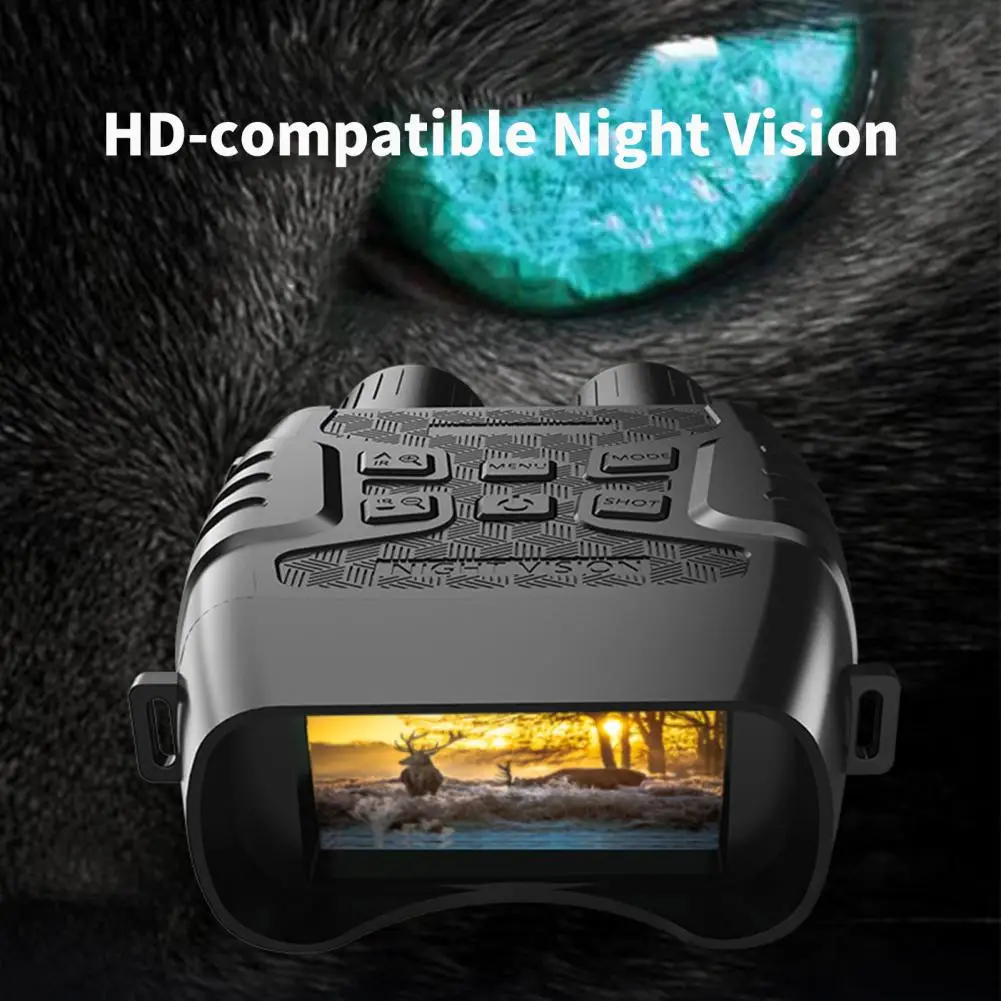 

Лёгкий телескоп, видеокамера с большим экраном, профессиональный полезный бинокулярный Инфракрасный телескоп с ночным видением, очки