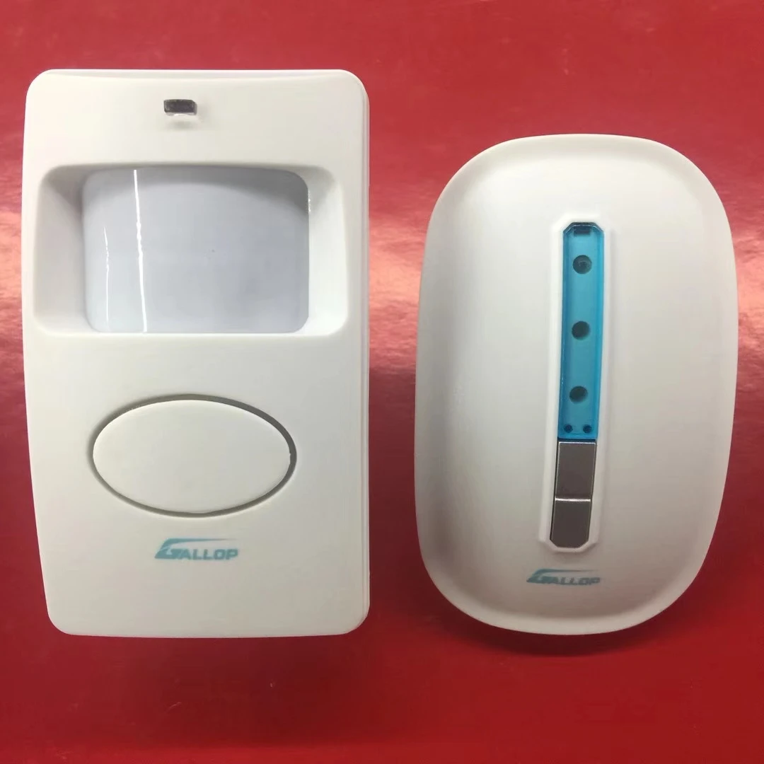 Wireless Long Distance PIR Detection Indoor Welcome Chime Home Security Door Entry Doorbell Motion Detection Door Ring enlarge