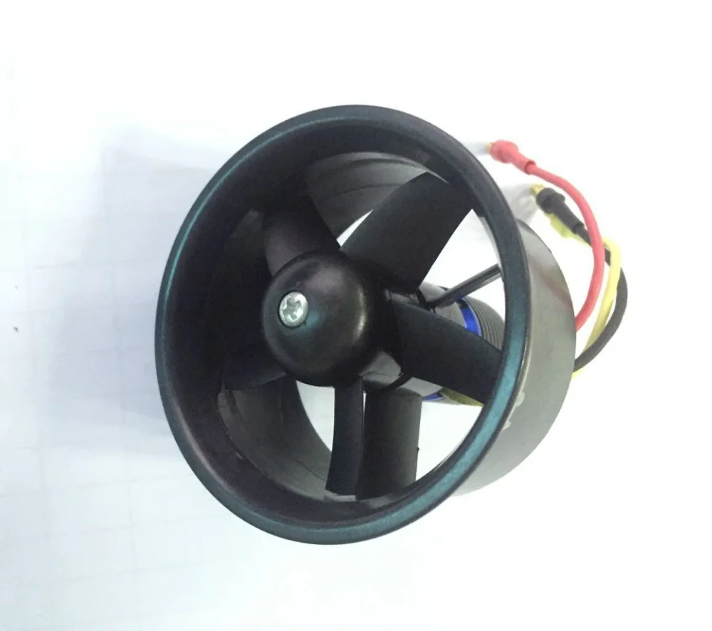 64 мм EDF с 5-лопастным канальным вентилятором без мотора подходит для большинства