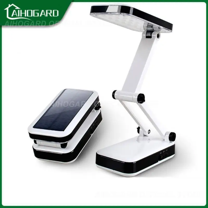 

With 24leds Solar Light Rechargeable Solar Battery Reading Led Night Light Foldable Household Desktop Light Home Accessories