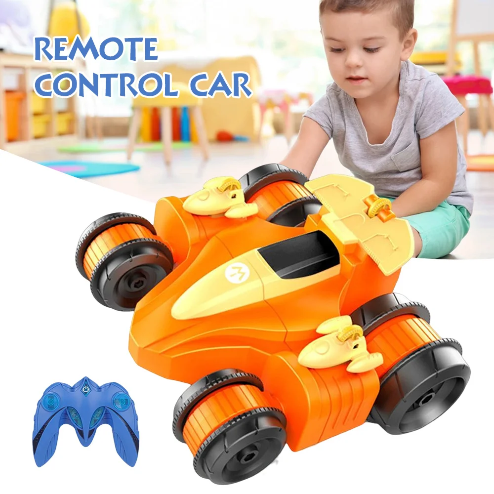 

2.4G Stunt Car 360 Degree Upright Rotary Remote Control Toy Off-Road Electric Stress-relief Toy Vehicles Gift for Kids AN88