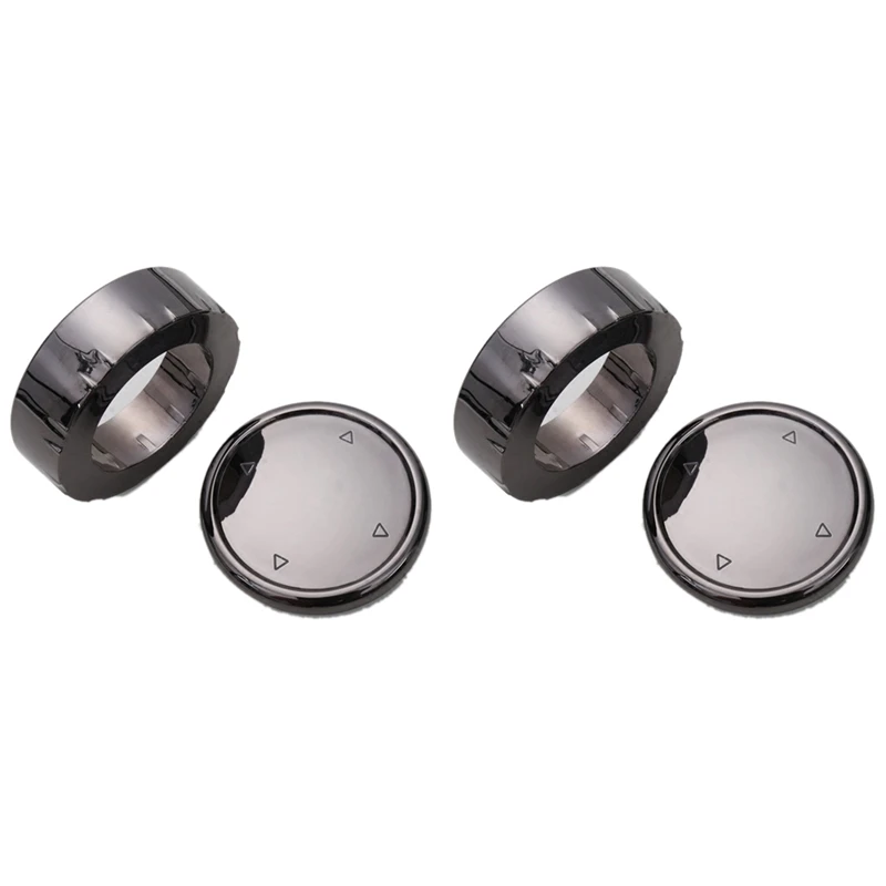 2 шт. автомобильные наклейки на кнопки мультимедиа для Idrive-BMW F10 F18 F07 F20 F21 F06 F12 F30 F01