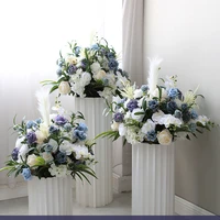 60cm artificial flower ball wedding table center decorative stand decorative table flower geometric shelf party stage display