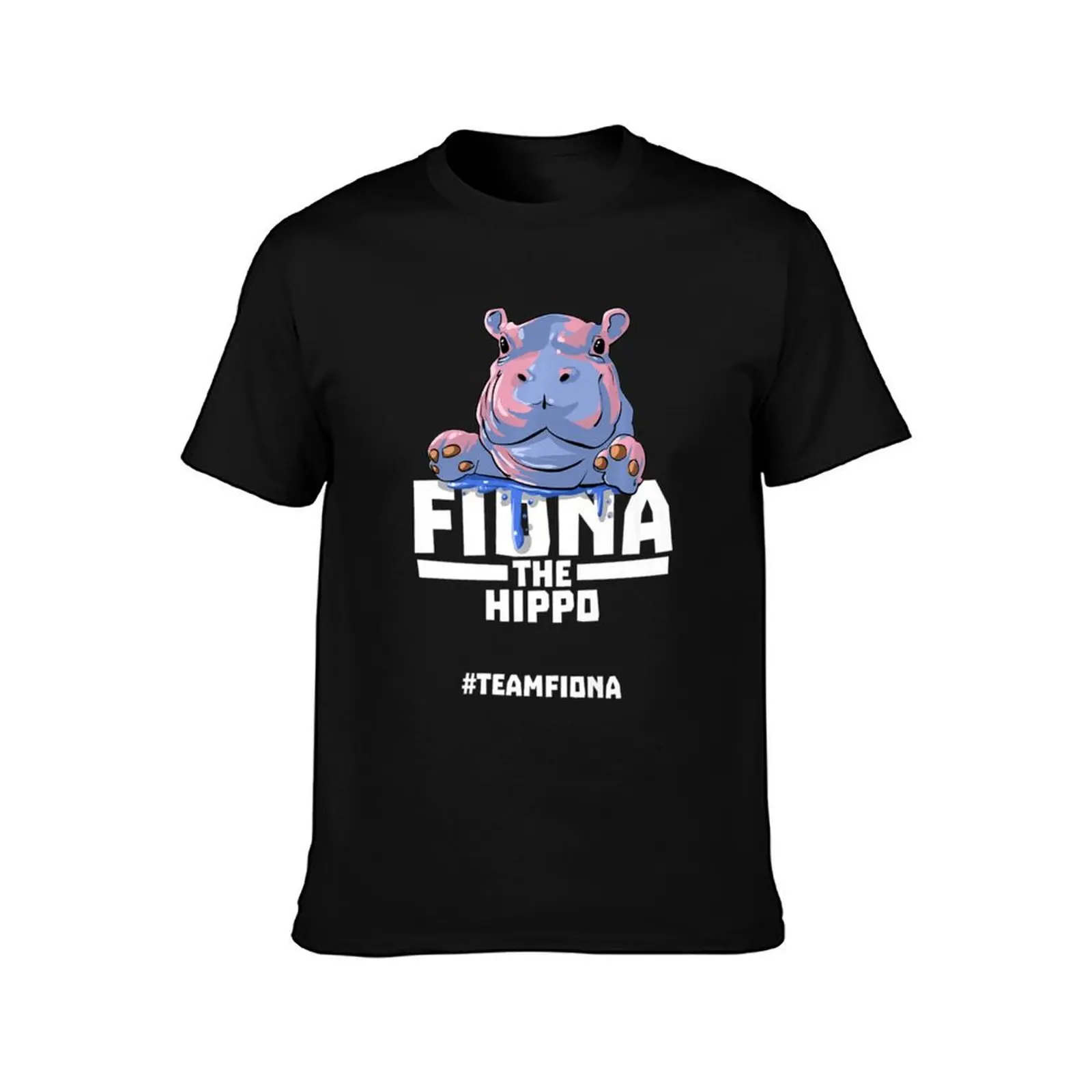 Фото Фиона-бегемот # Футболка Teamfiona Cute Preemie, мужская повседневная футболка №2