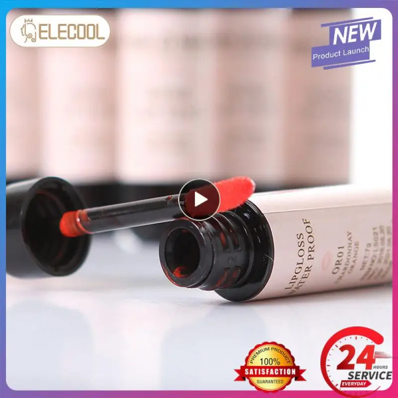 

Red Wine Lipstick Liquid Matte Sexy Red Bright Color Long-lasting Waterproof Non Fading Wine Bottle Lip Glaze Lip Gloss Makeup