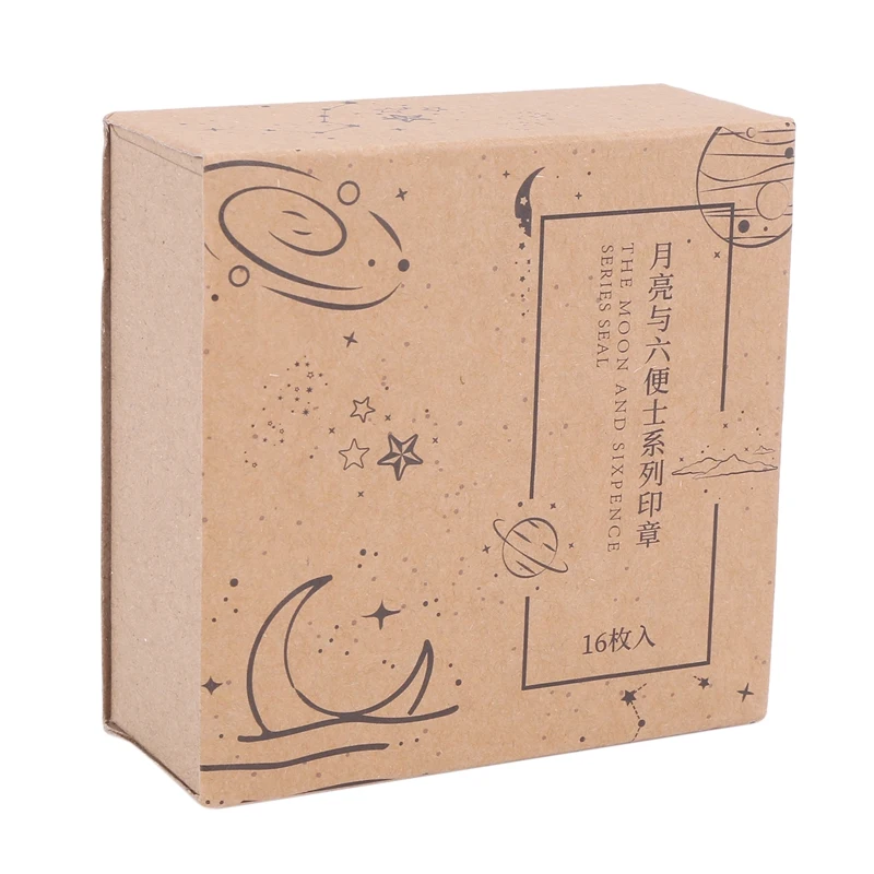 Акция! Винтажная планета Восход Луна Звезда облако штамп DIY фотообои для