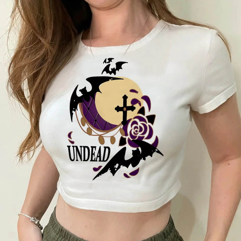 

ensemble stars fairy grunge 90s crop top Woman Kawaii vintage korean fashion cyber y2k tshirt