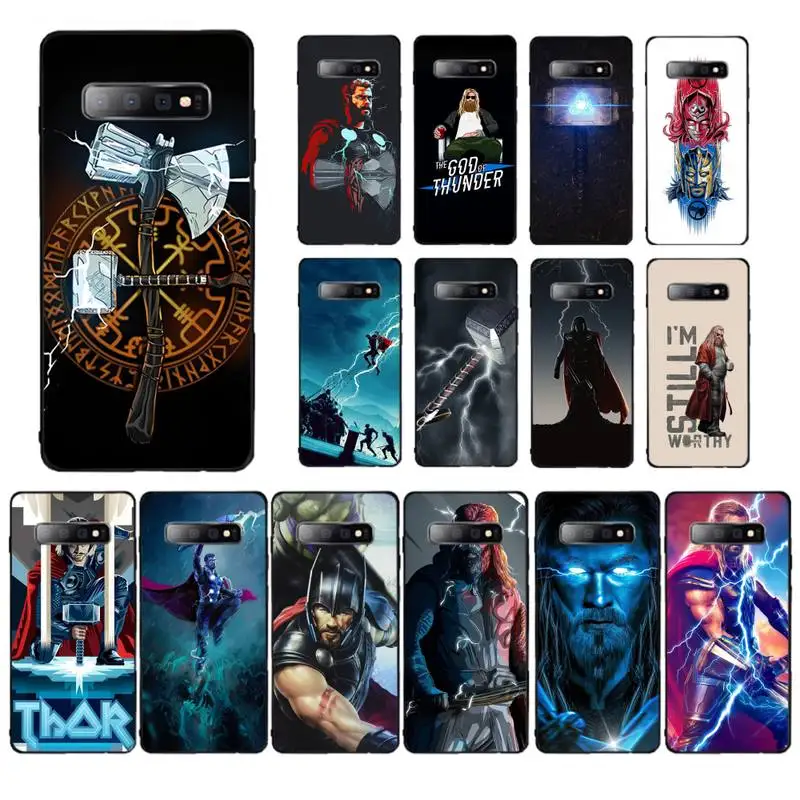 

Disney Thor Phone Case for Samsung S10 21 20 9 8 plus lite S20 UlTRA 7edge