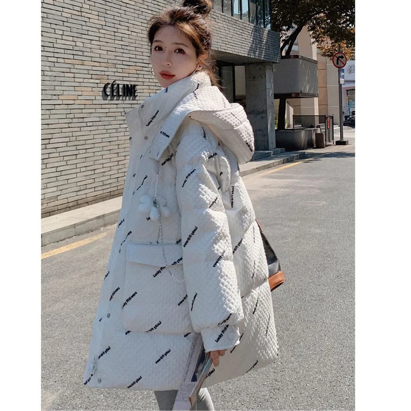 New Winter Women's Cold Coat Parkas Super Hot Coats Hooded Cotton Padded Jacket Jackets Womens Winter Clothing Fashion
