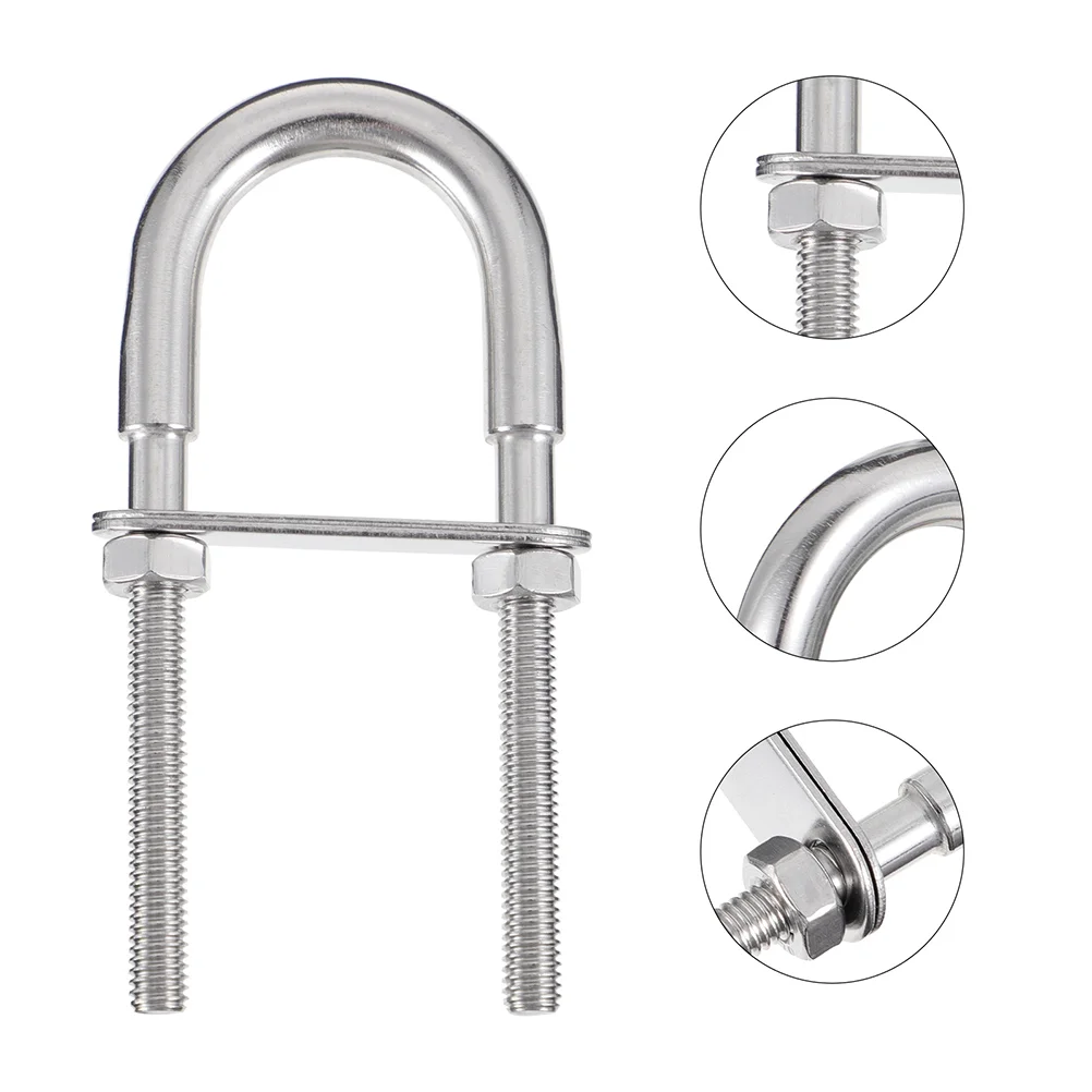 

Industrial U Fastener Stainless Steel U-bolt U Shaped Tubes Clamp for Trailer