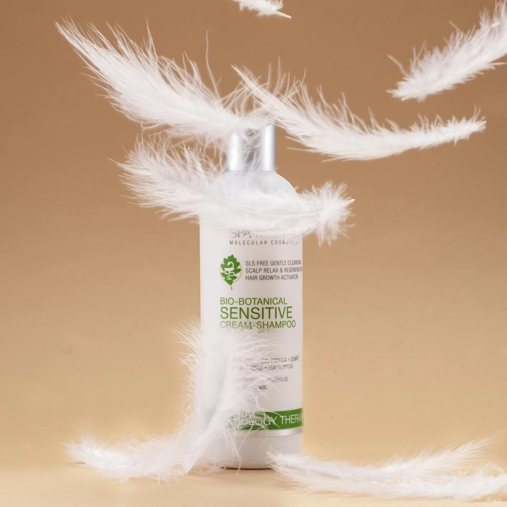 SPA MASTER шампунь для сухой и чувствительной кожи головы SENSITIVE CREAM-SHAMPOO безсульфатный