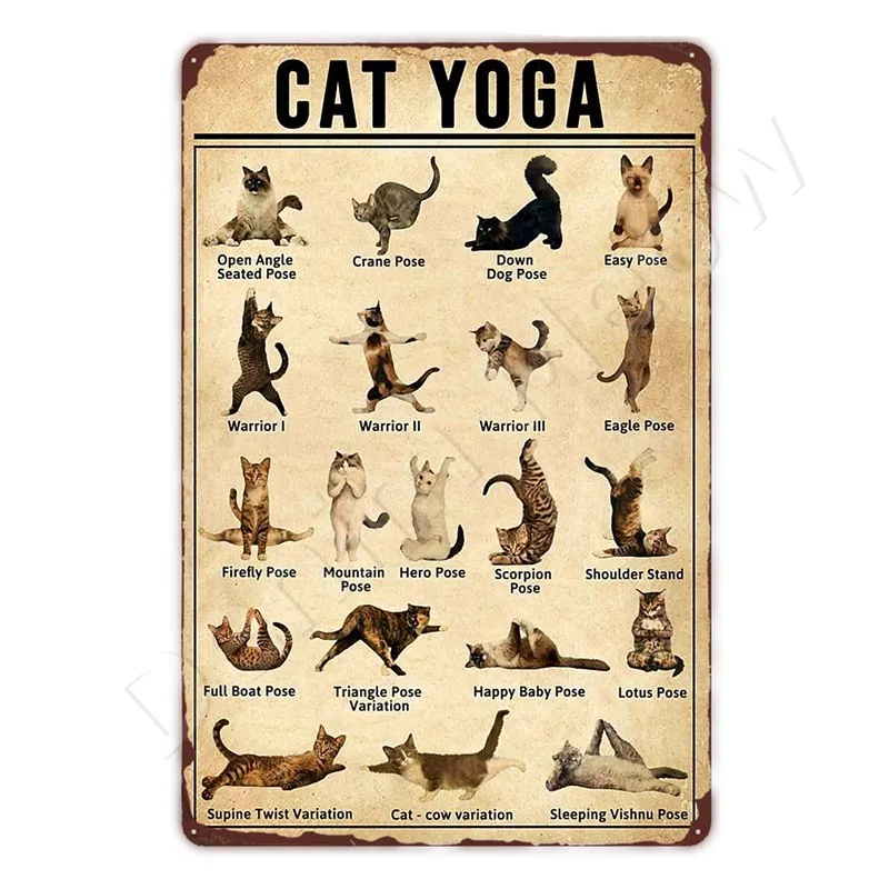 

Металлический знак «Черный кот» Denim Meow