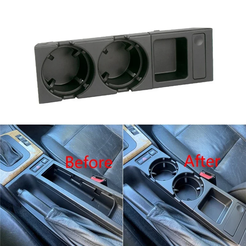 Центральная консоль автомобиля держатель для чашки с водой коробка монет BMW 3
