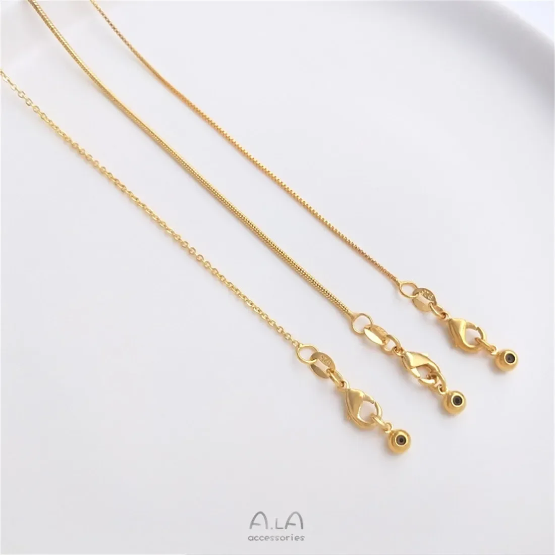 Вакуумный гальванический универсальный браслет из натурального золота 24 карата