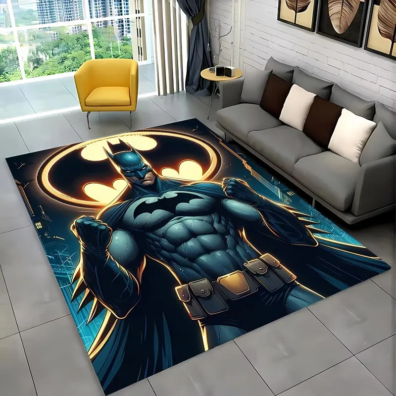 Ковер с логотипом Бэтмена предметы домашнего обихода для гостиной и спальни
