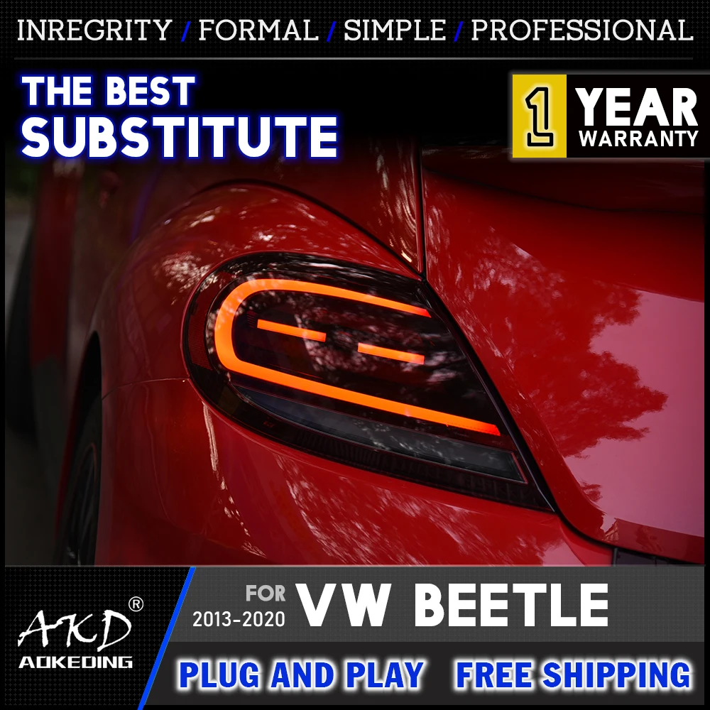 

Задний фонарь для VW Beetle 2013-2020 галогенный сигнал светодиодный задний фонарь Противотуманные фары Дневные ходовые огни DRL тюнинг автомобильные аксессуары
