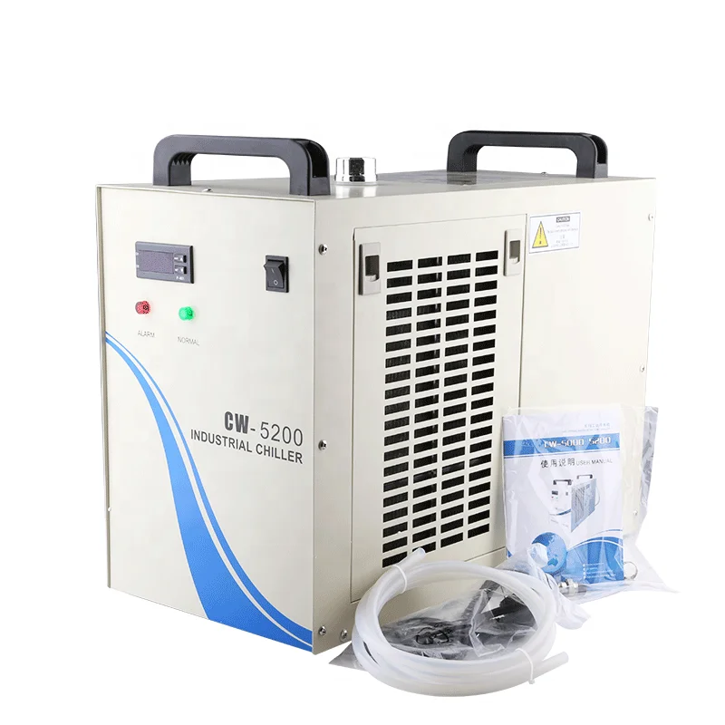 

Industrial chiller small CW5000/5200 refrigeration machine cooling water tank injection laser mold cutting machine parts