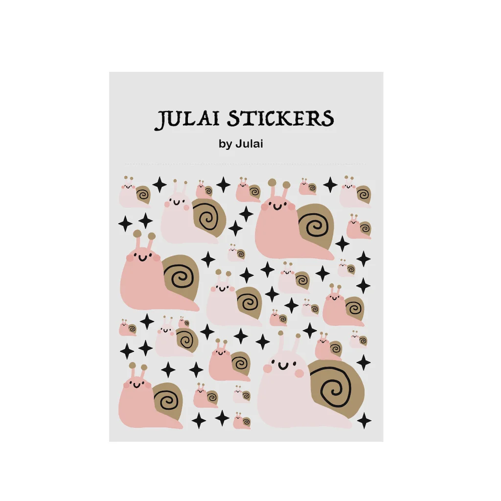 

Cute Stickers - Kawaii Snail / Kawaii Planner Stickers,DIY Journal Stickers,Scrapbooking Stickers