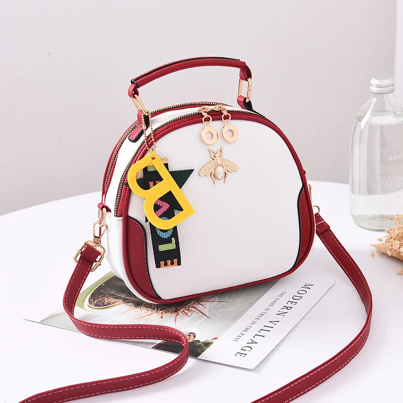 

Женская Роскошная сумка, маленькая сумка, простой стиль, с ручкой, новая серия