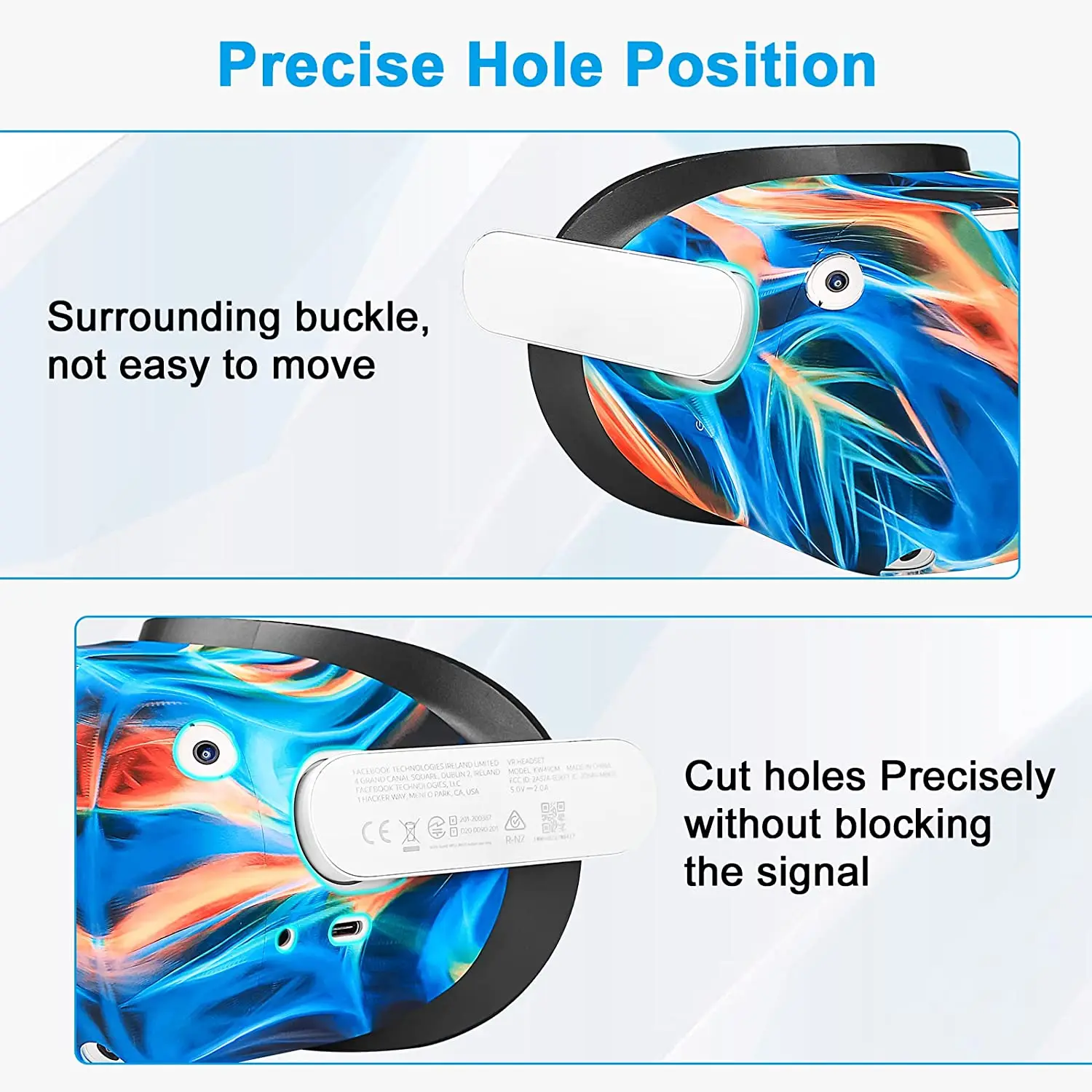 Аксессуары для VR Oculus Quest 2: сумка для переноски гарнитуры, контроллеров и защитного чехла из материала EVA.