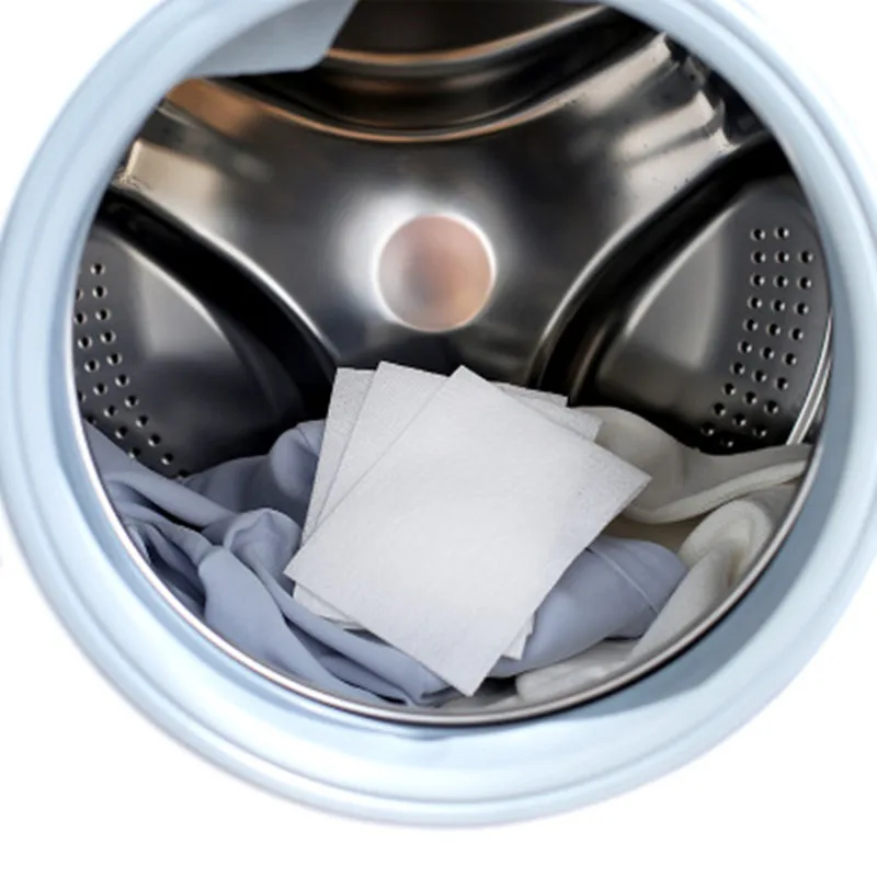 

24pcs Washing Machine Use Mixed Dyeing Proof Color Absorption Sheet Anti Dyed Cloth Laundry Papers Color Catcher Grabber Cloth