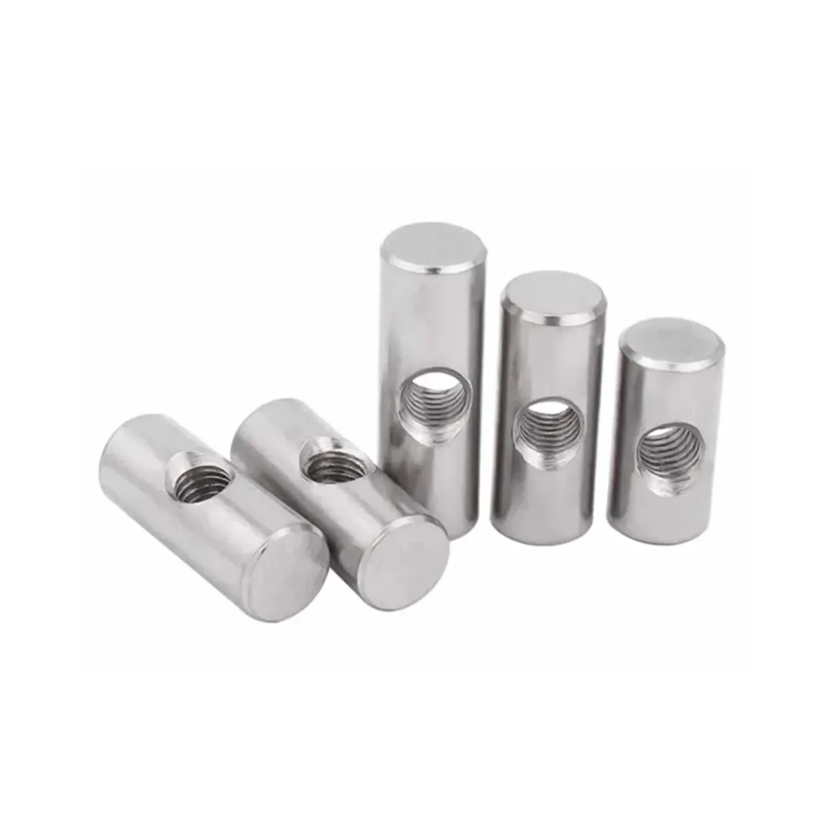 Цилиндрический штифт из нержавеющей стали 304 с поперечным отверстием