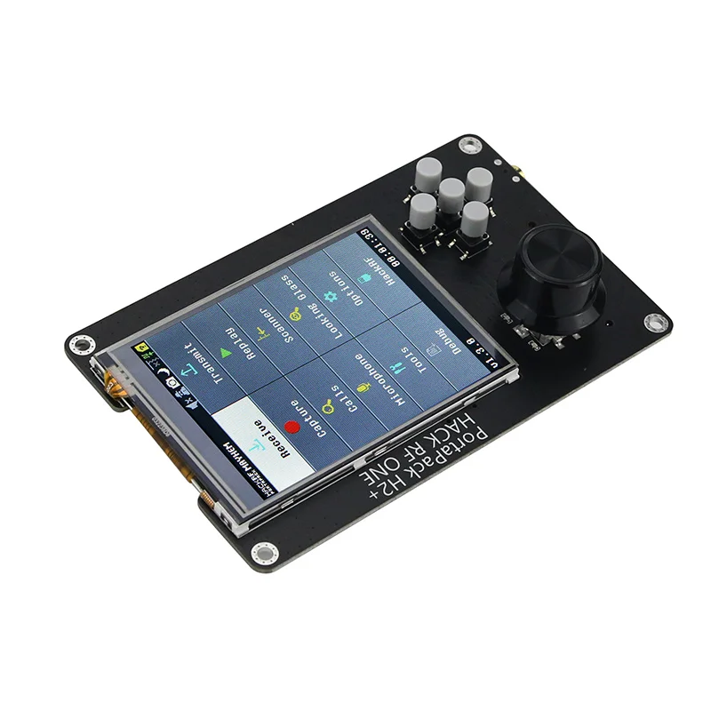 Сенсорный экран PortaPack H2 3 2 дюйма 0.5PPM TCXO часы для HackRF One SDR трансивер с батареей |