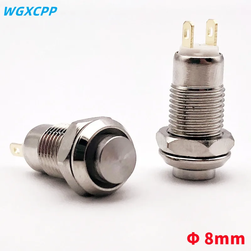 

Мини круглый алюминиевый переключатель WGXCPP 1NO 3A 250V