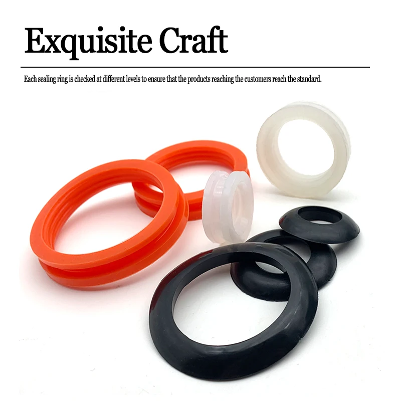 Уплотнительное кольцо 20/25/32/47/58/70 мм силиконовая катушка водонепроницаемое