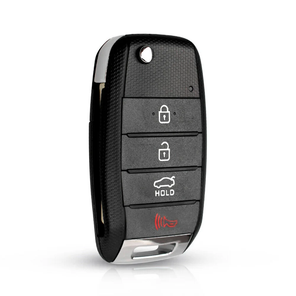 

Remote Key Case Key Shell Key Case Cover Key Protector Accessorie Key Shell Car Fob Flip Remote 4 Buttons Flip Key Case