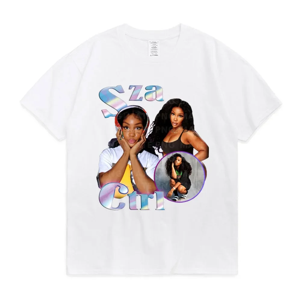 

SZA Good Days Graphics T Shirt Hip Hop Tees 90s Vintage High Quality Tshirt Men Women Hot Clothing Summer Cozy Oversized T-shirt