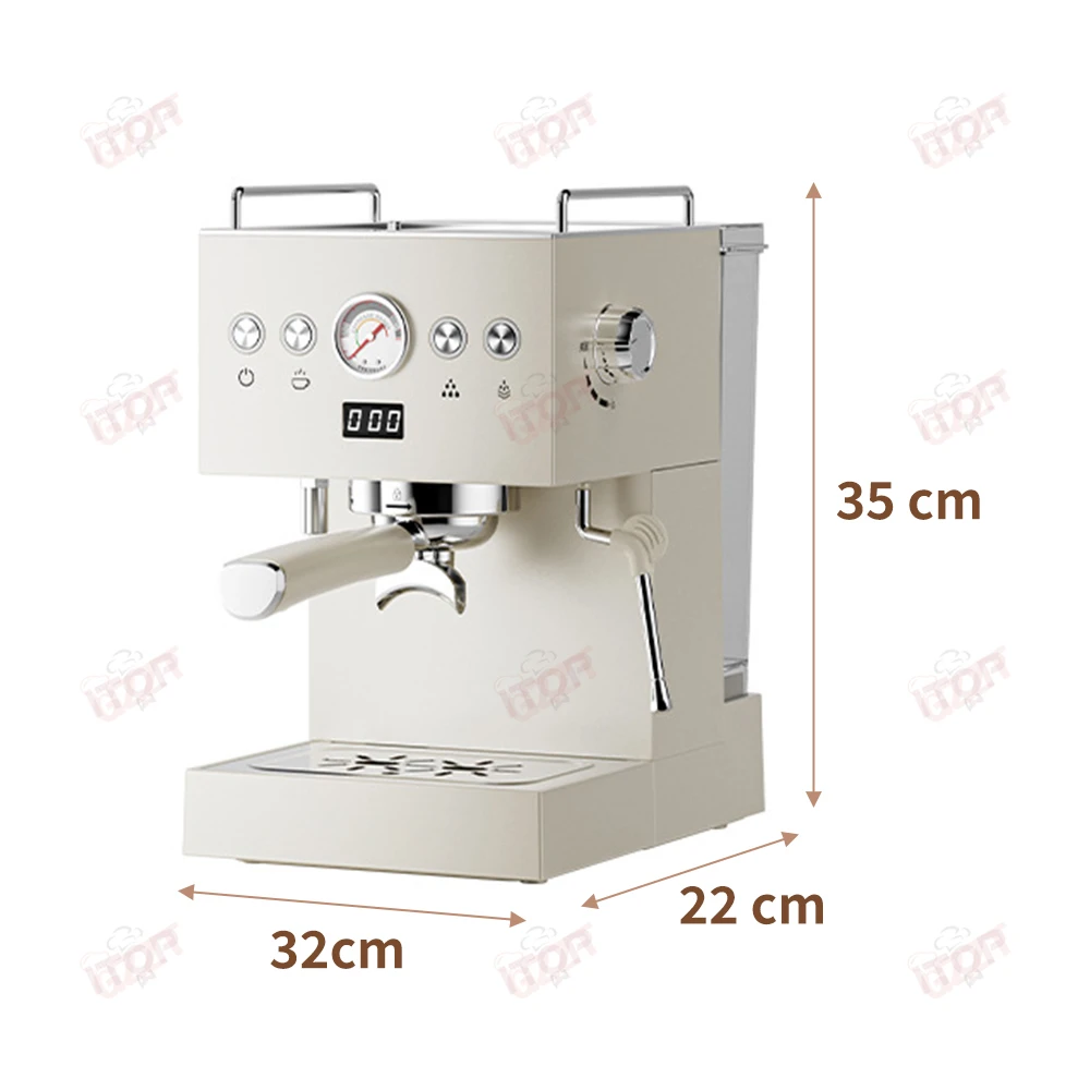 Полуавтоматическая эспрессо-машина ITOP EC58 из нержавеющей стали 15 бар