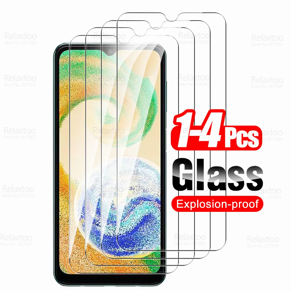 

1-4 шт., защитное закаленное стекло для Samsung Galaxy A04s