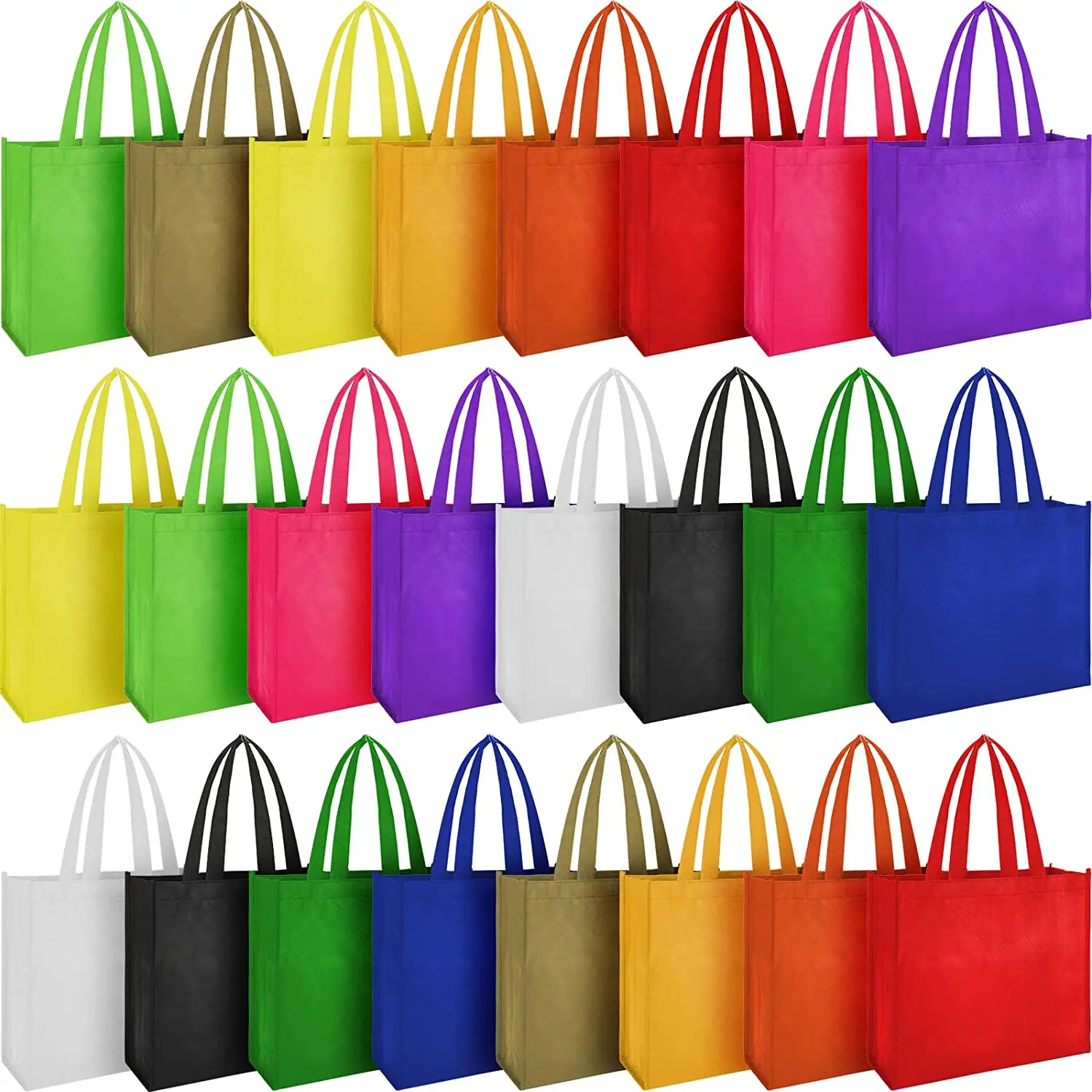 Cloth Bag for Small Business Logo Customized Tote Bag for Clothing Fabric Pouch Non Woven Bag (Printing Fee is not Included)