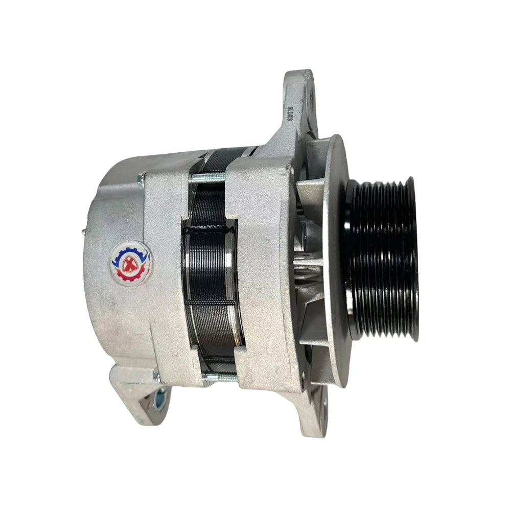 Фото Детали экскаватора DX220-5 Электрические детали PK390050 2502-6006C 24 В 60 А Генератор с высоким качеством для двигателя DB58 №1