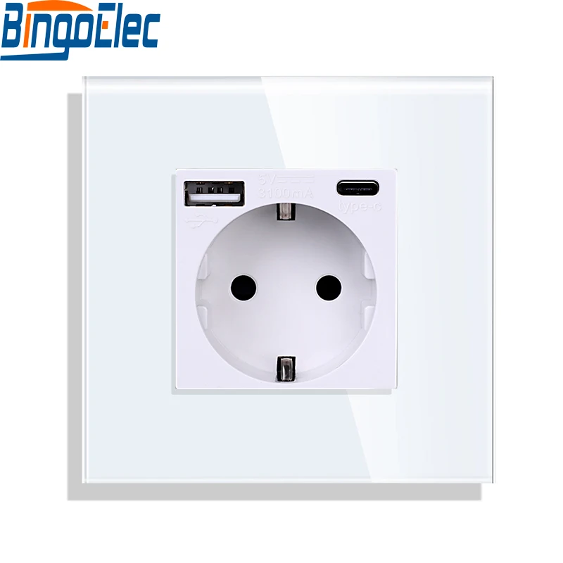 

Wall USB Power Socket, Many New style Panel, Bedroom socket,AC 110V-250V 16A Wall Embedded, Double usb EU French Standard Outlet
