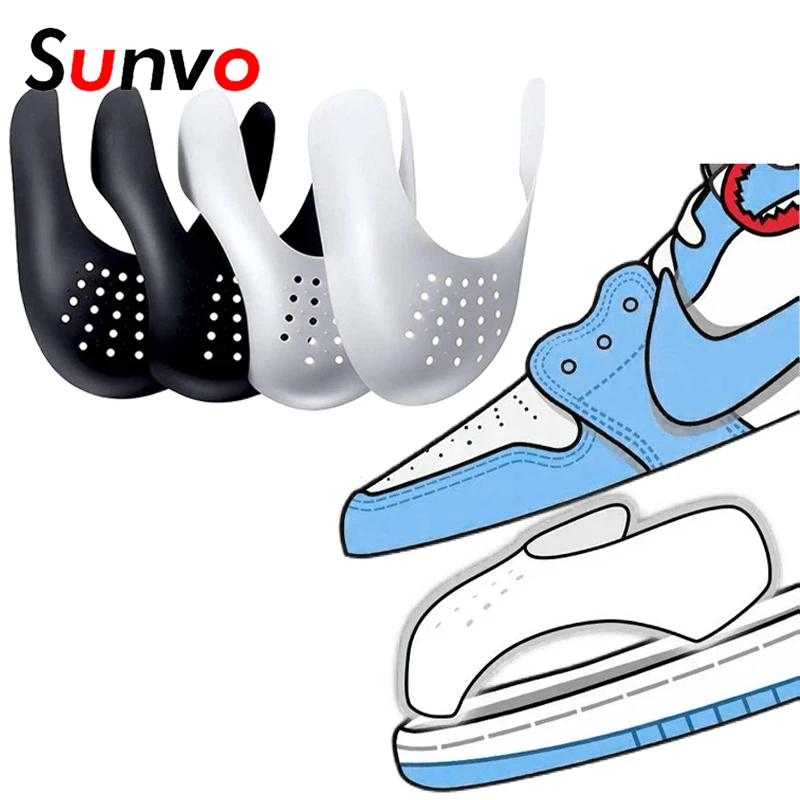 

1 Pair Anti Crease Protector for Sports Shoes Sneakers Shields Toe Caps Fold Care Shaper Guards Anti Wrinkle Extender Stretcher