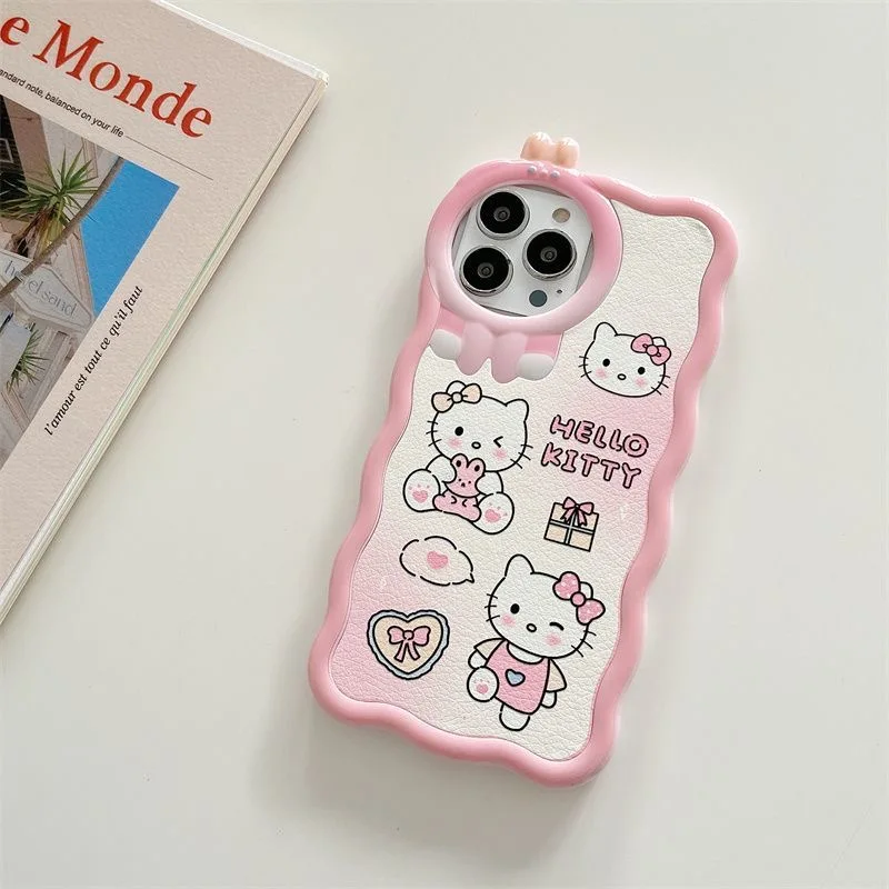 

Kawaii Sanrio Hello KittyPhone Case For Iphone 11 12 13 14 Pro Max X Xs Xr 7 8 Plus SE 2020 Y2k Girl Cartoon