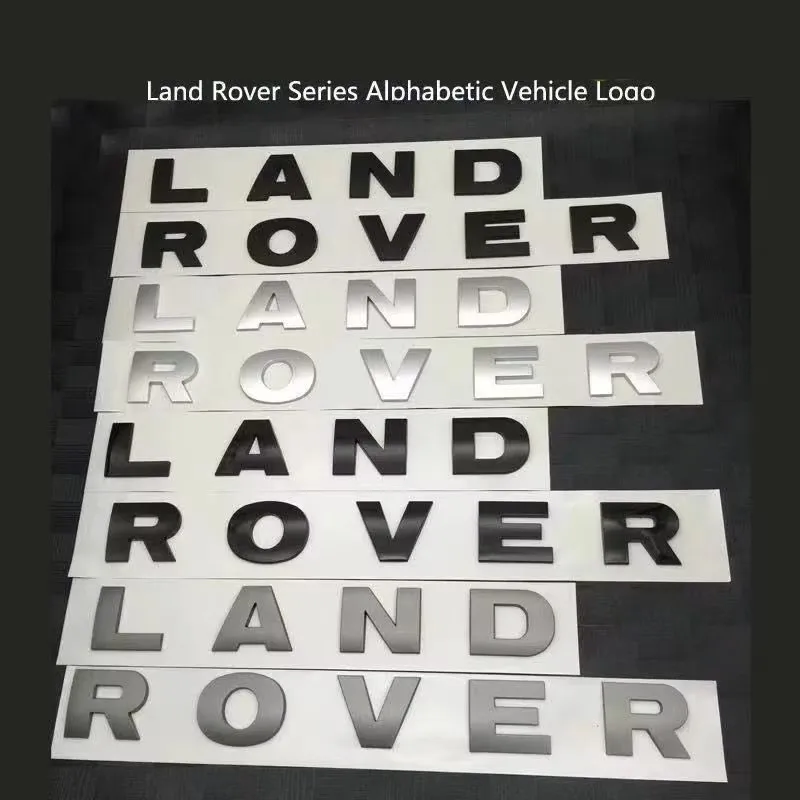 Фото Стайлинг автомобиля, значок на кузов, декоративная наклейка для Land Rover Discovery 3 4, Velar Vogue Freelander SVR Evoque, наклейка, аксессуары №1