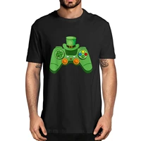 unisex irish green video game gaming st patricks day 2021 gamer mens 100 cotton t shirt women soft top tee gifts