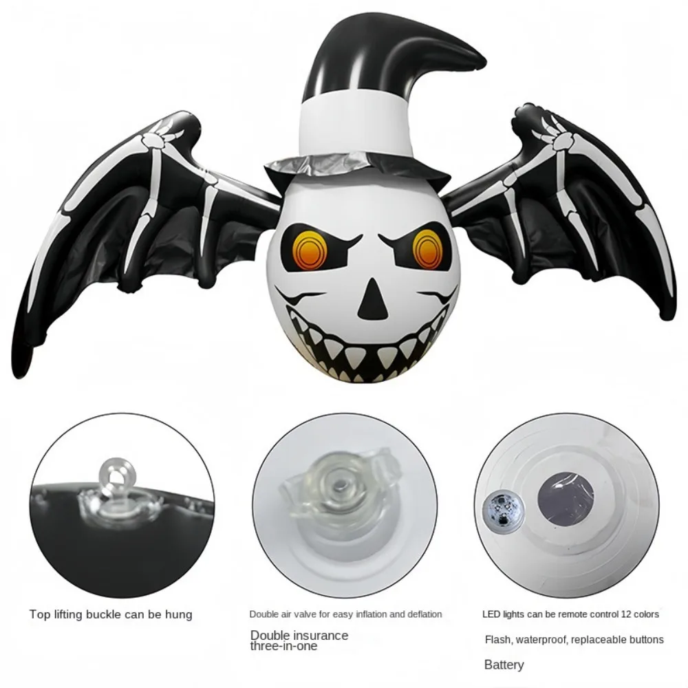 ПВХ Хэллоуин надувные куклы подарки на светящиеся искусственные модели игрушек