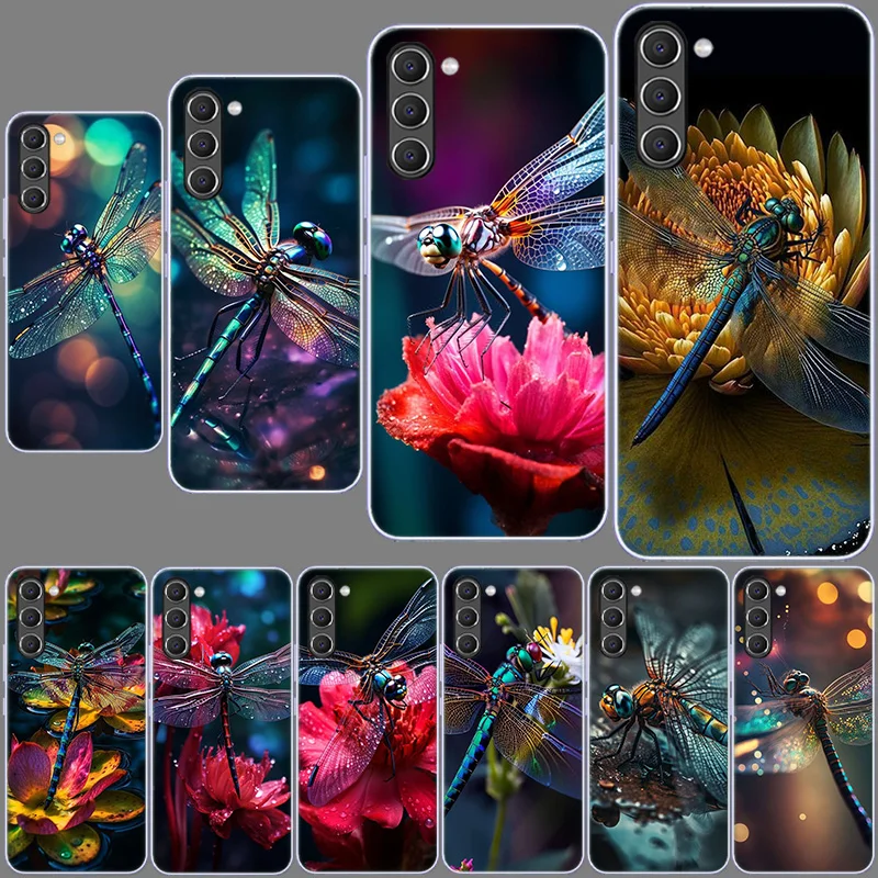 Beautiful Dragonfly Enthusiasts Phone Case for Samsung A54 A14 A24 A34 5G Galaxy A02S A03S A04S A12 A22 A32 A52 A72 A13 A23 A33