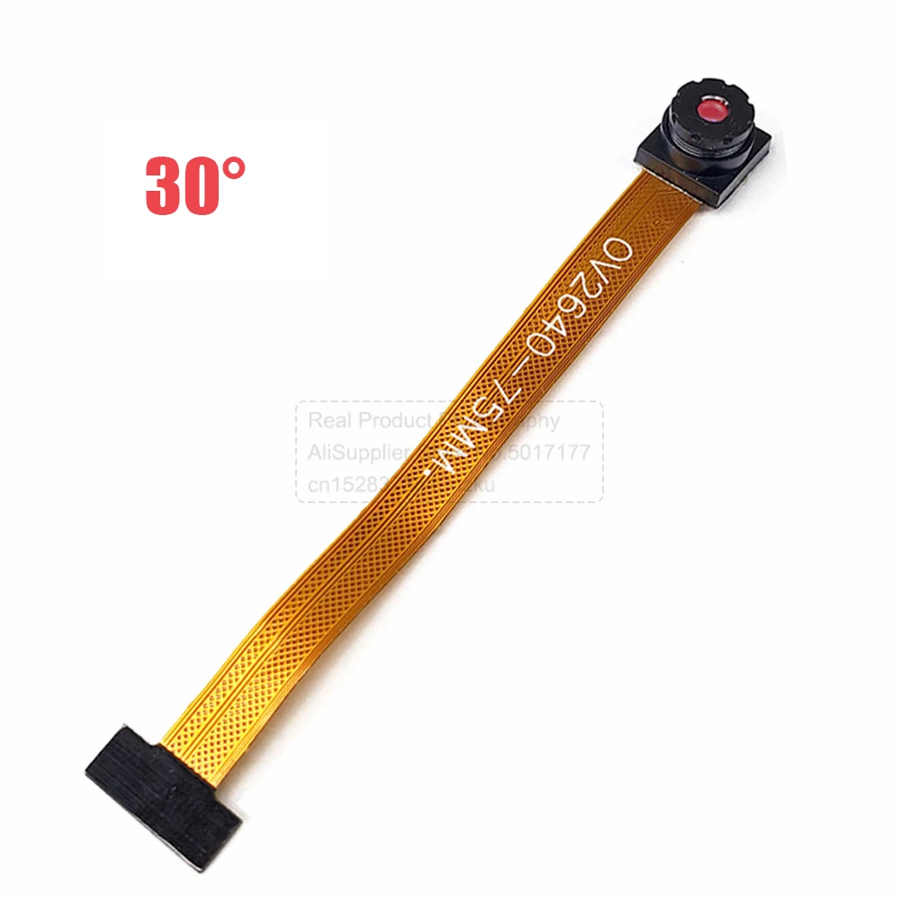 

20 шт. OV2640 75 мм 30-градусная камера с регулируемым фокусом