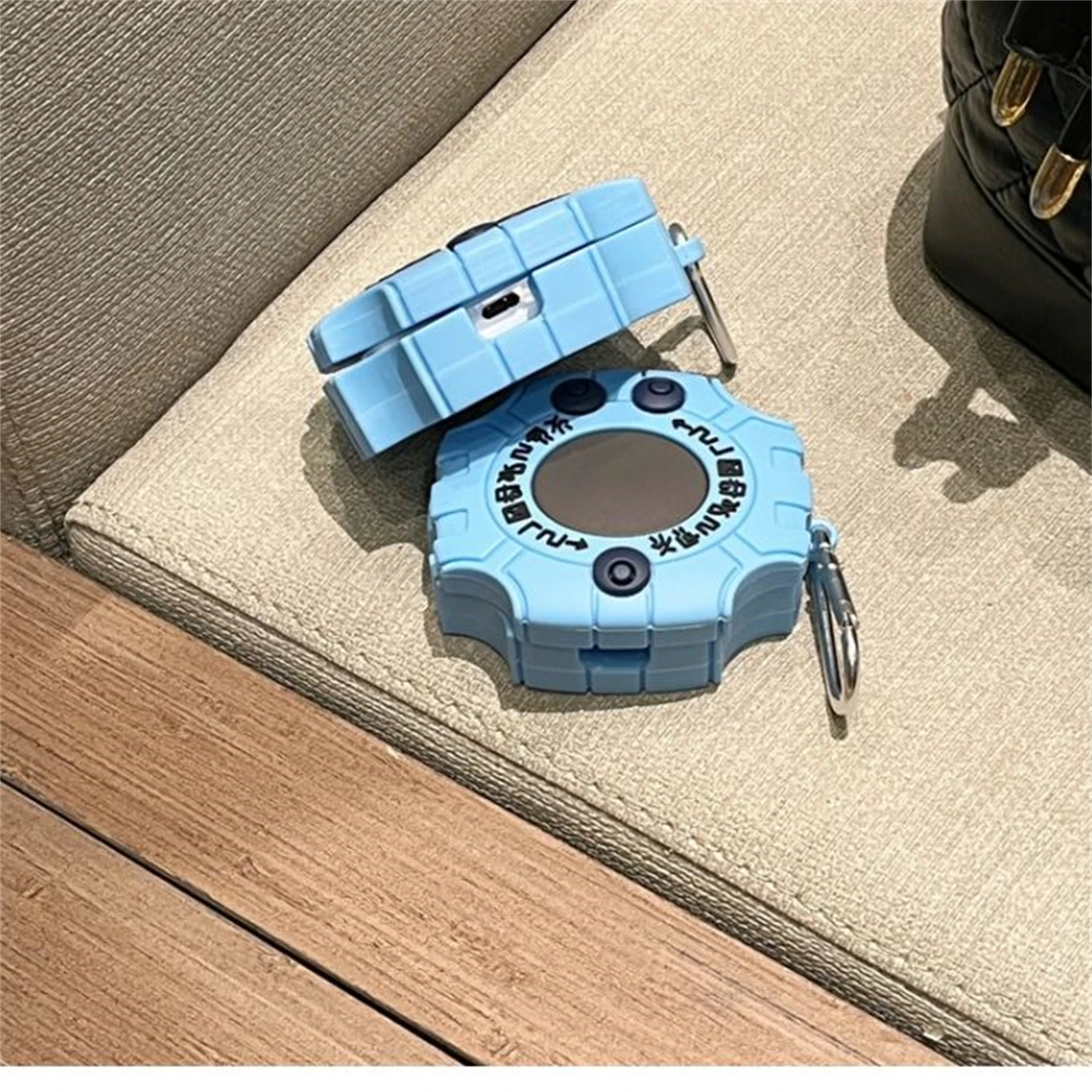 3D милый мультяшный чехол для наушников Digimon Monster Digivice для Redmi Buds 5Buds 6, силиконовый защитный чехол для наушников для мальчиков и девочек (art.: 3920cd8104086) - 3920cd8104086