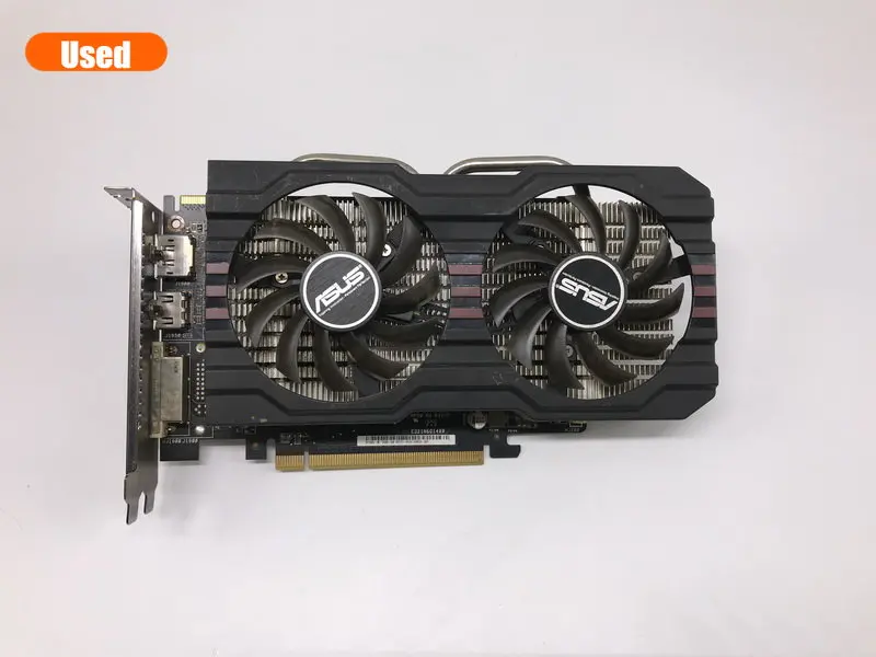 , ASUS R7 260X 1 ГБ 128 бит DDR5 игровая Настольная компьютерная видеокарта, 100% Протестировано хорошо