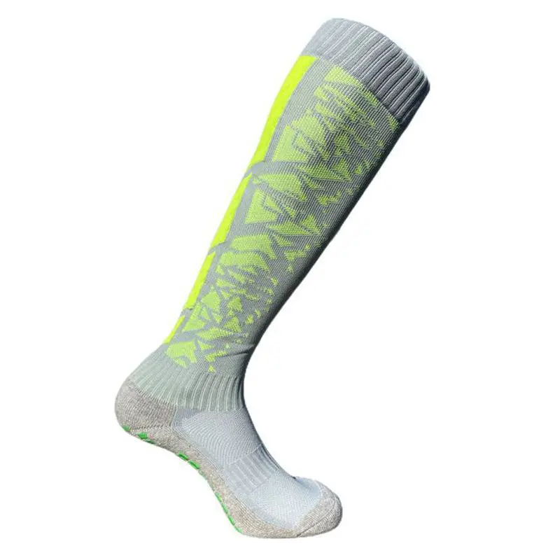 Football socks Stockings Male Sports Training Silicone Bottom anti-slip Thickening Towel Bottom Sports Socks knee-high Socks