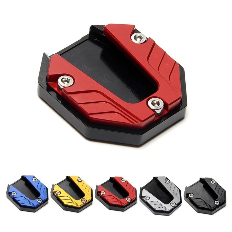 

Aluminum Alloy Motorcycle Bikes Kickstand Extender Foot Side Stand Extension Foot Pad Support Plate Motorcycle Accessories